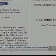 Class Action Lawsuit Filed By Neighbors To Giant Trash Pile