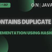 Leetcode 219 Contains Duplicate II Implementation Using Map In Java O N