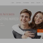 How To Make A The Wedding WebSite Using HTML CSS JavaScript And Bootstrap Codingissoeasy