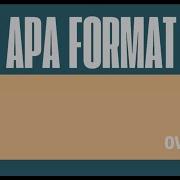 EU Writing Research Workshop APA Citation 2024