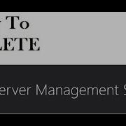 How To DELETE Microsoft SQL Server 2016 Management Studio