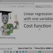 Machine Learning Linear Regression Compute Cost Function