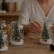 INCREDIBLE IDEA USING A GLASS JAR AND A SPRUCE BRANCH CHRISTMAS GIFT IDEAS