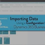 Import Data Into Dynamics 365 Business Central With A Configuration Package