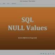 29 SQL NULL Values Learn SQL From Www SQLServerLog Com HD