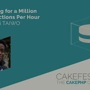Building For A Million Transactions Per Hour Femi Taiwo Dftaiwo