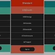 Responsive Pricing Tables Using Flexbox Easy Responsive CSS Pricing Tables