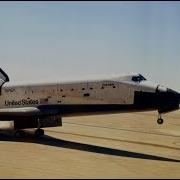 STS 1 Landing T 38 Chase Pilots View