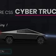Pure CSS A Working Cyber Truck CSS Next Level Animation