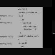 19 Nested Try Catch And Stack Unwinding