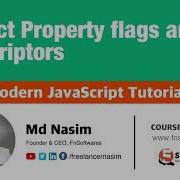 033 Object Property Flags And Descriptors The Modern JavaScript Tutorial