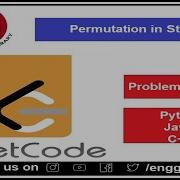 Permutation In String May LeetCoding Challenge Day 18 In Python C Java