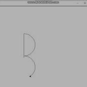 Python Turtle Draw Letter B
