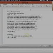 Financial Planning Linear Programming Excel Solution