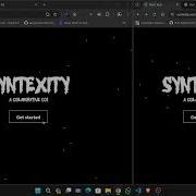 Syntexity A Collaborative Code Editor