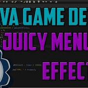 Java Game Programming Juicy Menu Effects