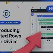 Introducing Nested Rows For Divi 5