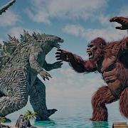 Epic Kong Vs Godzilla Battle Scenes By Dazzling Divine