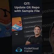 Updating Git Repo With Sample File Git Tutorial Git Series 5