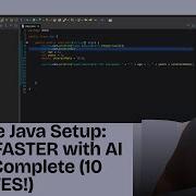 Eclipse Java Setup Code FASTER With AI Auto Complete 10 MINUTES