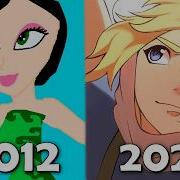 8 Years Of Animation Improvement 2012 2020