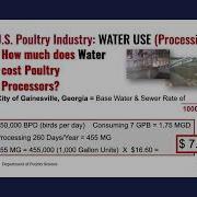 Day 3 AM Sessions Water Use In Poultry Processing Plants