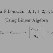 Papa Fibonacci Using Linear Algebra Recurrence Relations And Diagonalization