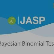 Учебник JASP Байесовский биномиальный тест