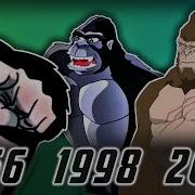 King Kong Evolution In Animated Movies Shows 1933 2024