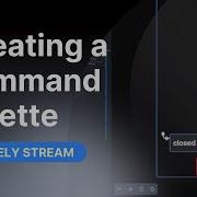 Stately Stream Creating A Command Palette