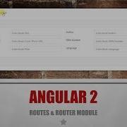 3 Angular 2 And Spring Boot What Is Routing And Router Module And How To Integrate With Angular2