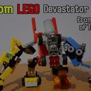 CUSTOM LEGO DEVASTATOR FROM TF 2 ROTF Stop Motion