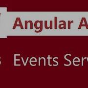 Angular Authentication Tutorial 18 Events Service