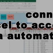 Vba Connect Excel To Access Vba Automation Attached Vbatip 11