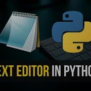 Simple GUI Text Editor In Python