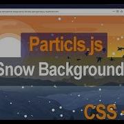 Making Snow Fall Background With JavaScript CSS Particles Js Safhatech Com