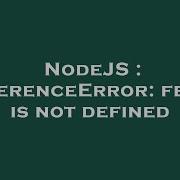 NodeJS ReferenceError Fetch Is Not Defined