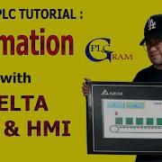 DELTA PLC Tutorial Create Animation With Delta PLC HMI