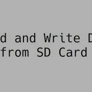 Write And Read Data From SD Card In Android Studio Tutorial