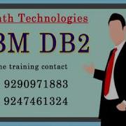 IBM DB2 Online Tutorial IBM DB2 Online Training From India IBM DB2 Training For Beginners IBM DB2