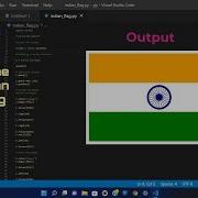 How To Make An Indian Flag Using Turtle Python