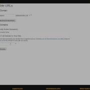 New Admin Full Domain Settings