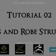 Tutorial 02 Pants And Robe Structure Character Creator 3 Tutorial