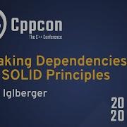 Breaking Dependencies The SOLID Principles Klaus Iglberger CppCon 2020