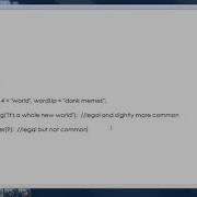 Errors And Variables