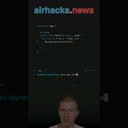 The Endless Byte For Loop Java Shorts Coding Airhacks