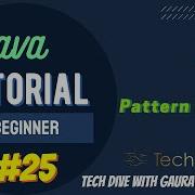 Pattern Program In Java Star And Number Pattern Tutorial 25