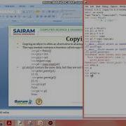 LectureVideo 18CS55 Module4 Classes And Objects 3 Sowmya