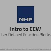 Intro To CCW User Defined Function Blocks UDFB