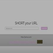 Short The URL In PHP MySQL JavaScript Free Code